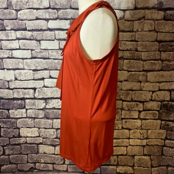 Simply Vera Vera Wang Brick Red Top Size Large - Picture 4 of 9